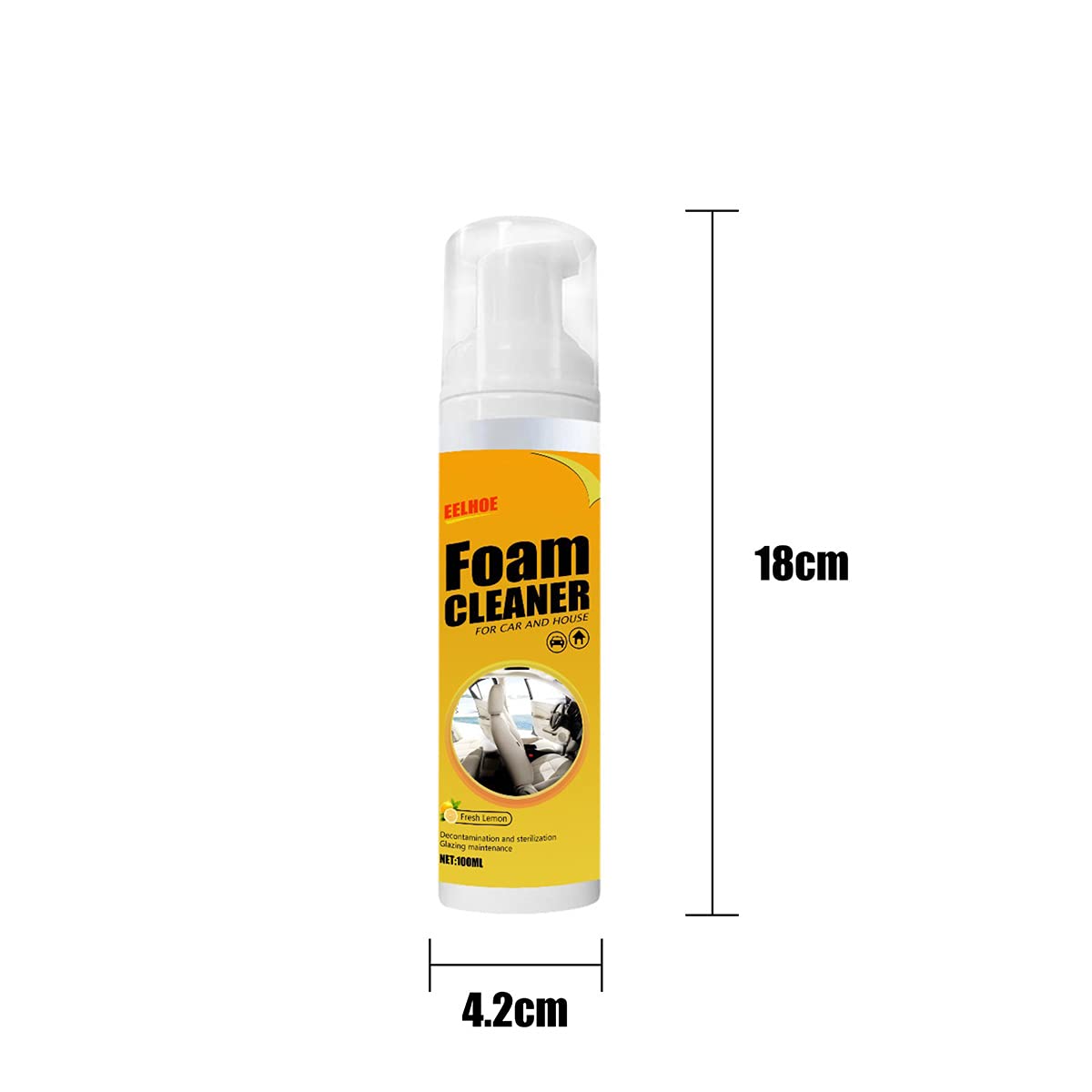 All-Around Foam Cleaner Spray — Multi-Surface (2-Pack)
