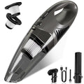 Cordless Handheld Car Vacuum — 8,000Pa Suction with 3 Attachments