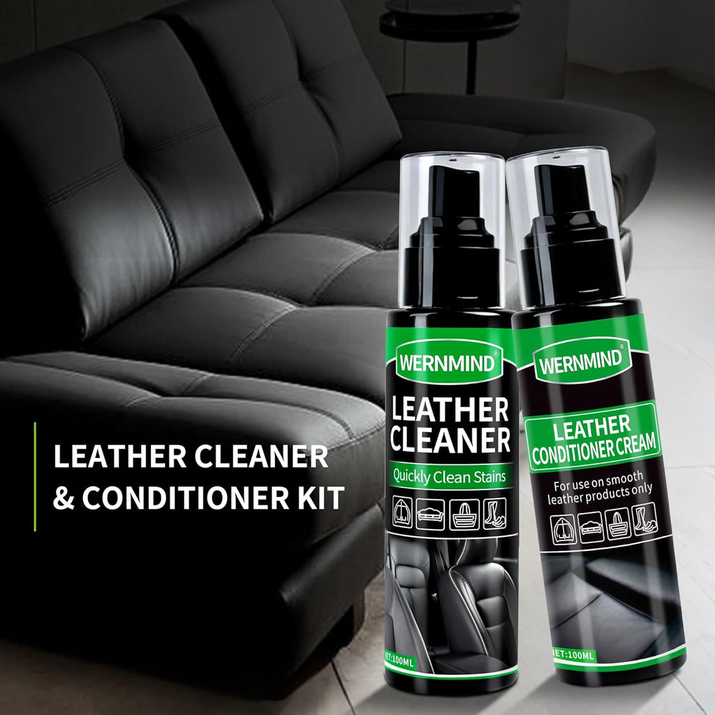 Leather Care Cleaning Cream — Cleans, Conditions, Protects