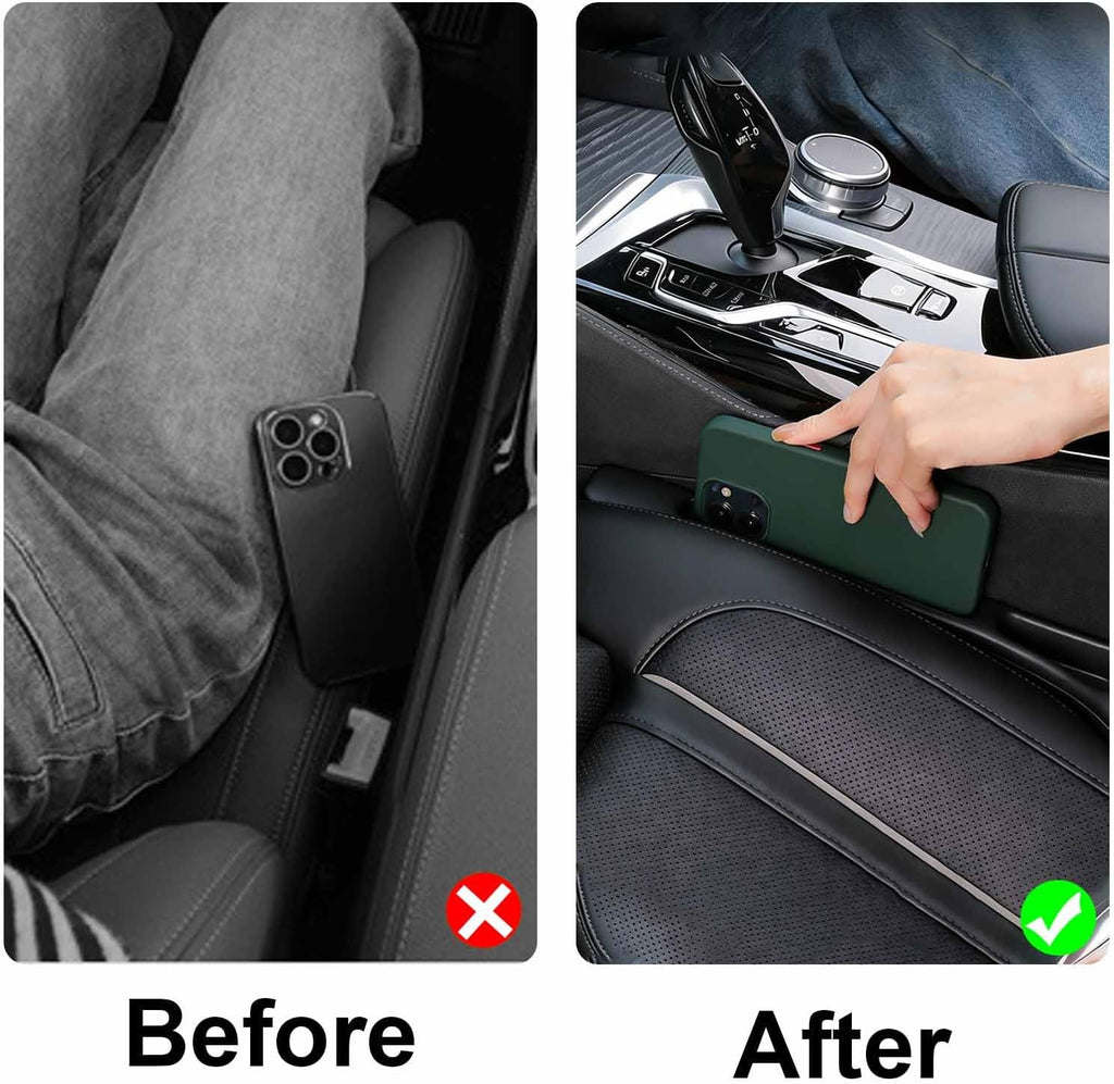 Car Seat Gap Filler — Universal Leak-Proof (2-Pack)
