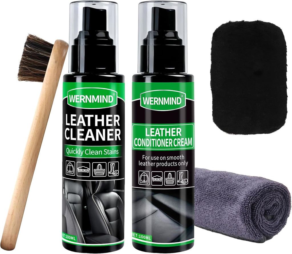 Leather Care Cleaning Cream — Cleans, Conditions, Protects