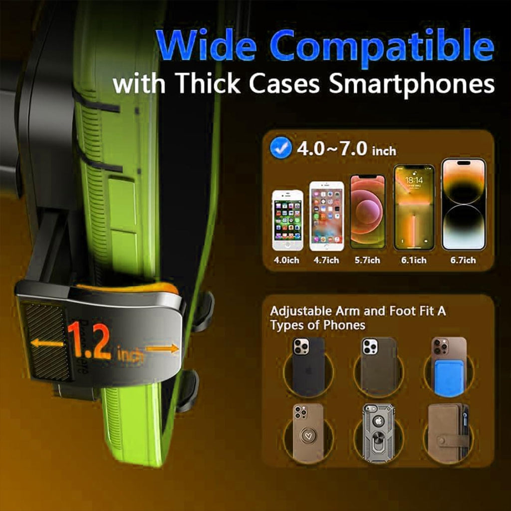Dashboard & Vent Car Phone Mount — Universal Hands-Free Holder