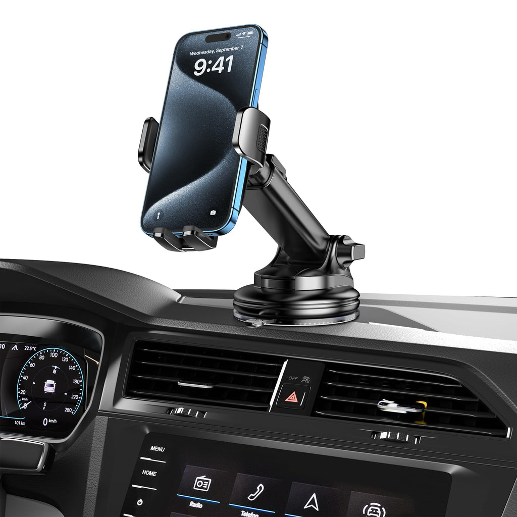 Dashboard & Vent Car Phone Mount — Universal Hands-Free Holder