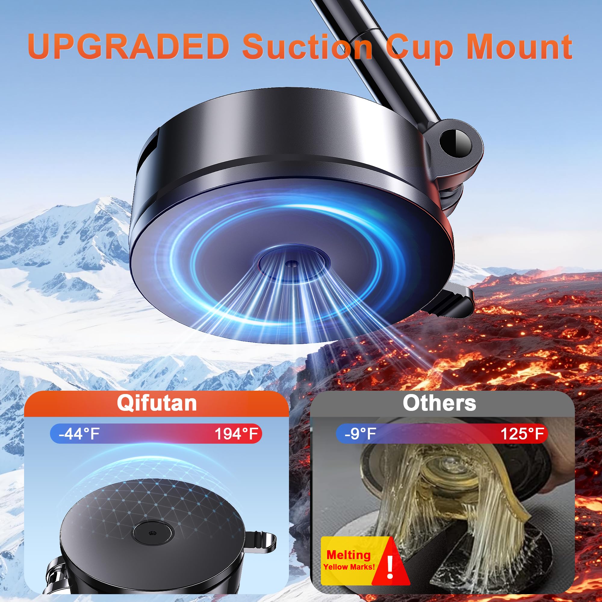 Dashboard & Vent Car Phone Mount — Universal Hands-Free Holder