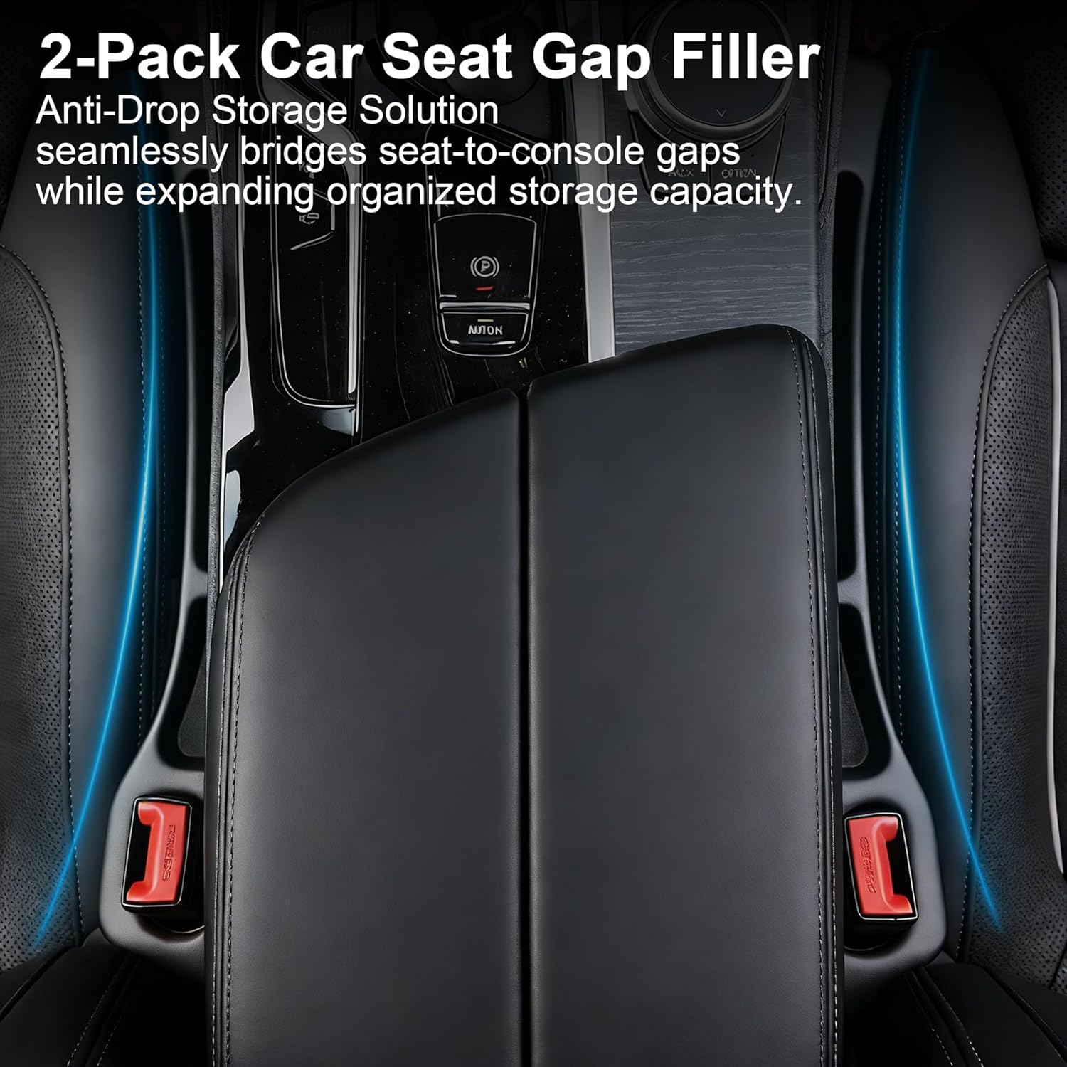 Car Seat Gap Filler — Universal Leak-Proof (2-Pack)