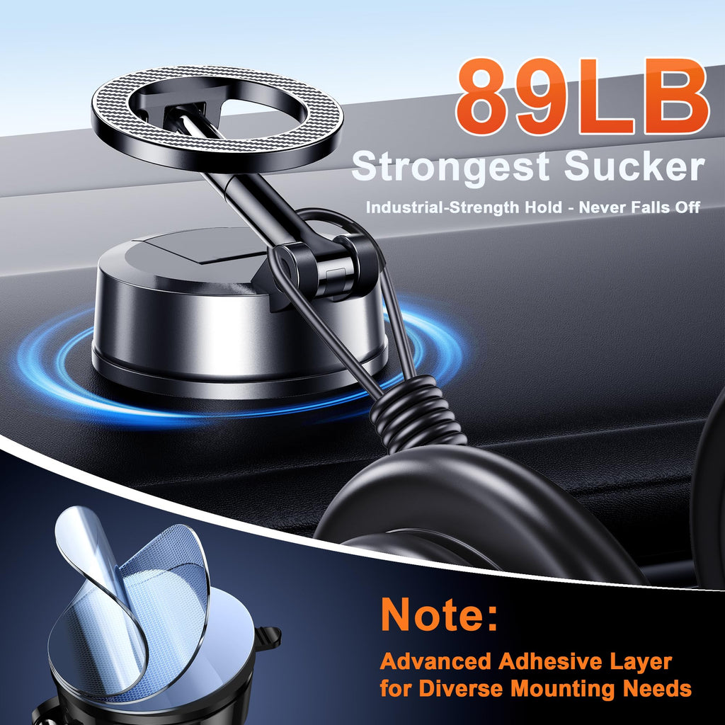 Dashboard & Vent Car Phone Mount — Universal Hands-Free Holder